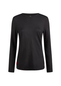 Merinounterw&auml;sche Transhumance Basic Shirt Langarm Damen (Gr L |schwarz)