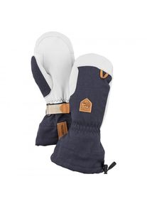 Hestra Army Leather Patrol Gauntlet Mitt Handschuhe Skitouren (Gr 6 |grau)