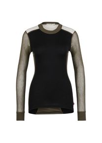 Merinounterwäsche Aclima Woolnet Hybrid Crewneck Damen (Gr M |schwarz)