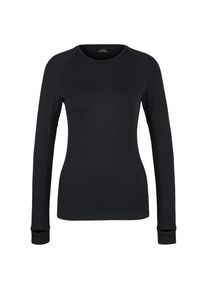Stoic MerinoSoft245 TuleboSt L/S Merinoshirt Damen (Gr S |schwarz)