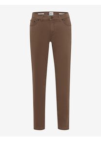 Brax Herren Five-Pocket-Hose Style COOPER TT NOUGAT, braun, Gr. 32/32