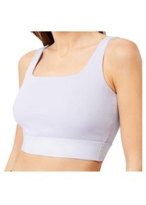 Sport-BH Mandala Ribbed Sport Bra Damen (Gr M |beige/wei&szlig;)