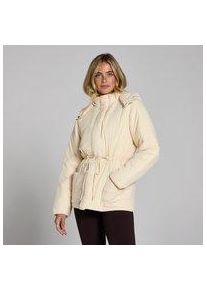 MP Damen Kurze Jacke mit verstellbarem Bund &ndash; Helles Cremewei&szlig; - XL