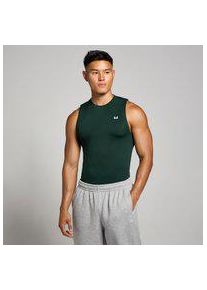 Myprotein MP Herren Tempo nahtloses Tanktop mit Grafikelement &ndash; Dunkles Smaragdgr&uuml;n - S
