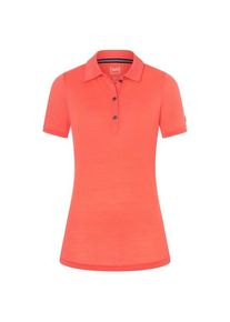 super.natural Sporty Polo Polo-Shirt Damen Reisen (Gr XS |rot)