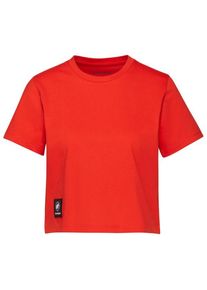 Mammut Massone T-Shirt Cropped Patch T-Shirts Women (Größe XL |rot)