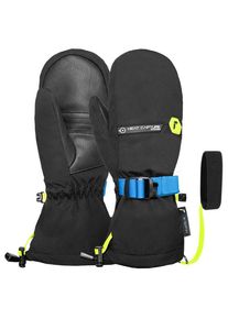 Reusch Karl R-Tex XT Mitten Handschuhe Kinder (Gr 4,5 |schwarz/grau |wasserdicht)