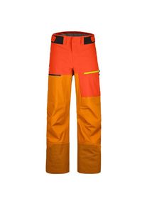 Skihose Ortovox 3L Ravine Shell Pants Herren (Gr XL |orange |wasserdicht)