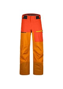 Skihose Ortovox 3L Ravine Shell Pants Herren (Gr S |orange |wasserdicht)