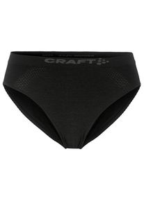 Craft Wool Seamless Hipster Merinounterw&auml;sche Damen (Gr XS/S |schwarz)