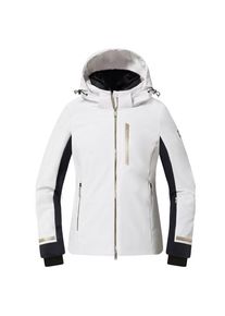 Skijacke Descente Shoulder Shirring Jacket Damen (Gr 42 |wei&szlig; |wasserdicht)
