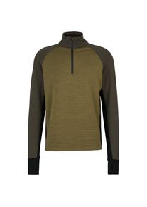 Stoic MerinoFleece260 FlenSt. Half Zip Merinopullover Herren Wandern (Gr M |oliv)
