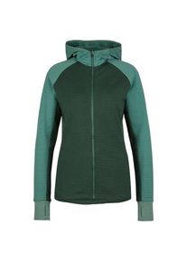 Stoic MerinoFleece260 FlenSt. Zip Hoody Merinohoodie Women (Gr&ouml;&szlig;e XS |gr&uuml;n)