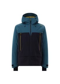CMP Jacket Fix Hood 3 Layer Skijacke Herren (Gr 54 |blau/schwarz |wasserdicht)