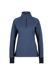 Woll- & Merinopullover Stoic MerinoFleece260 FlenSt. Half Zip Damen (Gr XS |blau)