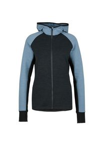 Stoic MerinoFleece260 FlenSt. Zip Hoody Merinohoodie Damen Wandern (Gr 3XL |schwarz)