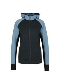 Stoic MerinoFleece260 FlenSt. Zip Hoody Merinohoodie Damen Wandern (Gr M |schwarz)