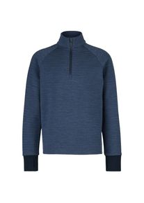 Stoic MerinoFleece260 FlenSt Half Zip Merinopullover Kinder (Gr 164 |blau)