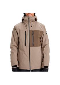 Skijacke Quiksilver Sycamore Solid 20K Jacket Herren (Gr XL |braun |wasserdicht)