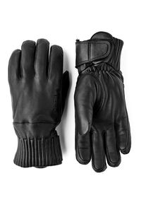 Hestra Idre Wool 5 Finger Handschuhe (Gr 9 |schwarz)