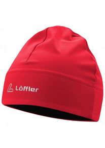 Löffler Mütze Löffler Mono Hat (Gr One Size |rot)