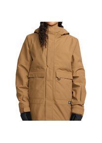 Volcom QC Cruiser Insulated Parka Skijacke Damen (Gr XS |beige/braun |wasserdicht)