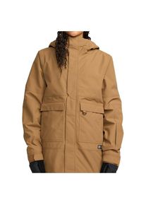 Volcom QC Cruiser Insulated Parka Skijacke Damen (Gr L |beige/braun |wasserdicht)