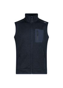 CMP Vest Jacquard Knitted Fleeceweste Men (Gr 48 |blau)