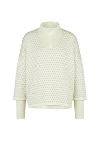 Stoic Heavy MerinoKnit MMXXNorbotten Half Zip Merinopullover Damen (Gr L |beige)