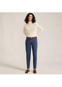 LANDS' END Slim Fit Jeans High Waist, Damen, size: regular, Blau, Baumwolle/Baumwoll-Mischung, by Lands' End