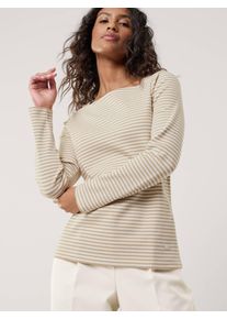 Walbusch Baumwollshirt Ripp Ringel