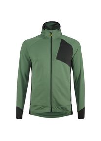 Löffler Woll- & Merinopullover Löffler Zip-Hoody Tech-Merino Herren (Gr 52 |grün)