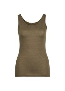 Stoic Merino135 HovaSt Tank Merinounterw&auml;sche Damen (Gr L |braun/oliv)