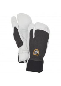 Hestra Army Leather Patrol 3 Finger Handschuhe Ski (Gr 9 |grau)