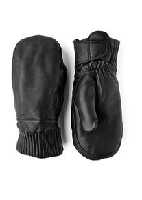 Hestra Idre Wool Mitt Handschuhe (Gr 7 |schwarz/grau)