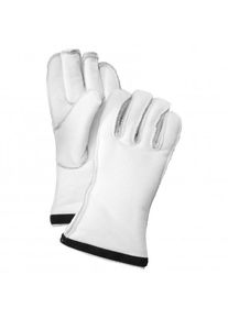 Hestra Heli Ski Liner 5 Finger Handschuhe (Gr 10 |wei&szlig;)