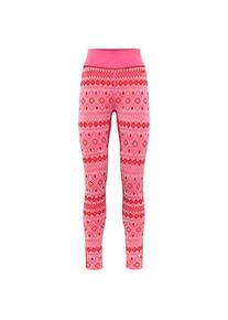 KARI TRAA Malia Pants Merinounterw&auml;sche Damen Ski (Gr L |rosa)