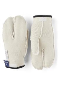 Hestra Wool Terry Split Mitt Liner Handschuhe (Gr 10 |beige)