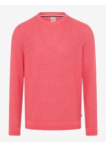 Brax Herren Strickpullover Style RICK coral, hellrot, Gr. XXL