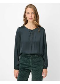 Brax Damen Bluse Style VILMA midnight forest, dunkelgrün, Gr. 48