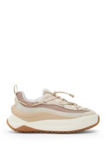 Moon Boot Moonboot Stiefel - Layered Chunky Sole Lace-Up Boots In Beige - Gr. 40 (EU) - in Taupe - f&uuml;r Damen