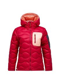 Peak Performance Helium Utility Down Hood Daunenjacke Damen Skitouren (Gr L |rot)
