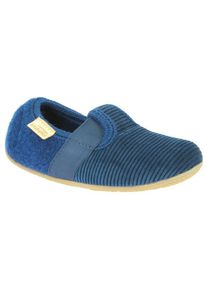 Living Kitzbühel Living Kitzbühel Cord Elastik-Slipper Hausschuhe Kinder (Gr 24 |blau)