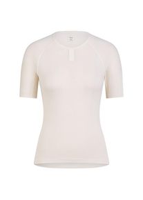 Merinounterw&auml;sche Rapha Merino Base Layer Short Sleeve Damen (Gr L |wei&szlig;)