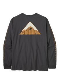 Patagonia L/S Driftways Organic T-Shirt Longsleeve Men (Gr M |grau)