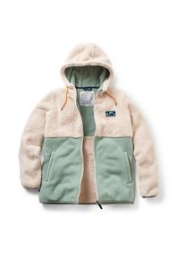 Winterjacke Passenger Nestling Sherpa Hooded Fleece Damen (Gr XS |beige)