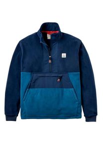Passenger Woodland Hoodless 2.0 1/2 Zip Recycl. Polar Fleece Fleecejacke Men (Gr L |blau)