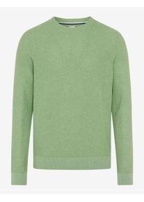 Brax Herren Strickpullover Style RICK herb, grün, Gr. XL