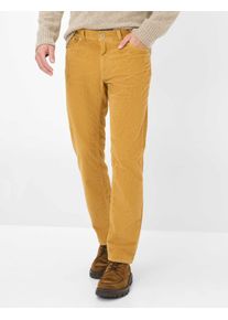Brax Herren Cordhose Style COOPER, gelb, Gr. 33/34