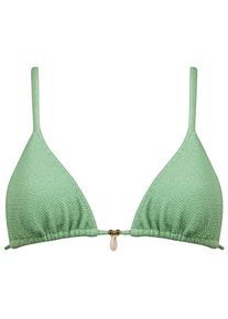 watercult Swimsparkle Triangle Bikini Top Bikini-Top Damen (Gr 42 |grün)